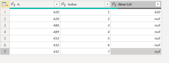 Solved: Fill rows in a column based on filter - Microsoft Fabric Community