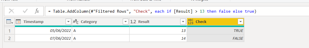 Solved: dashboard and power query check count true only - Microsoft ...