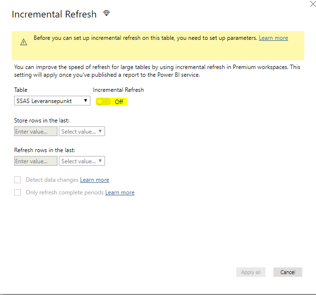 Incremental - Parameters Not Working - Microsoft Fabric Community