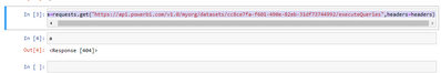 Solved: REST API - Executequeries function - Microsoft Fabric Community