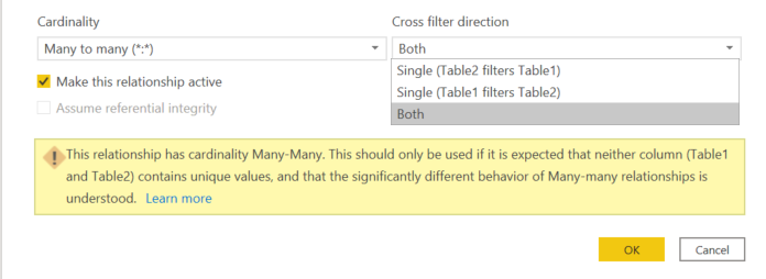 Many to Many Relationship - Microsoft Fabric Community