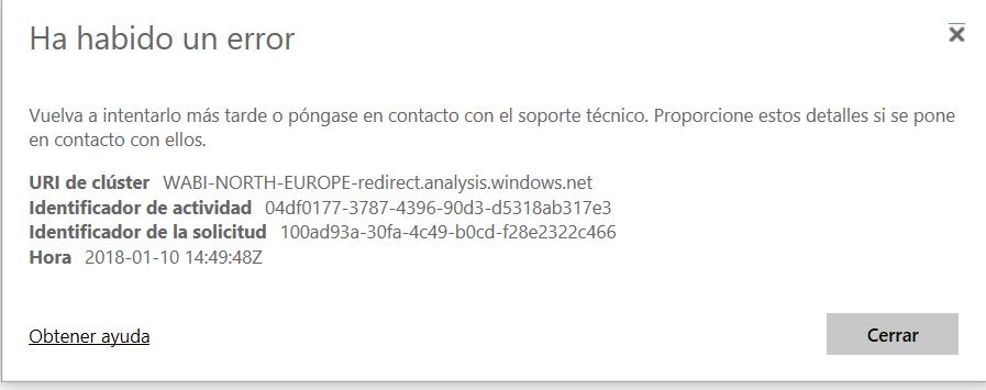 Solved: "Errors" in visuals when a report is published - Microsoft ...