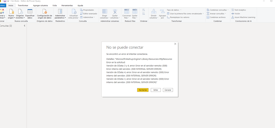 Problem with 500 INTERNAL SERVER ERROR - Microsoft Fabric Community