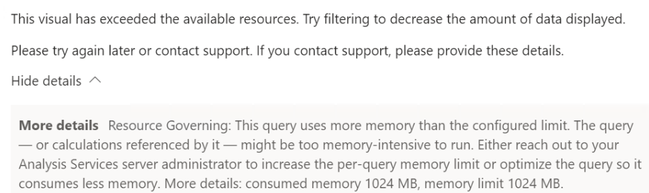 Unable to load data in Power bi Desktop - Microsoft Fabric Community