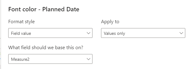 Solved: Conditional formatting dates values - Microsoft Fabric Community