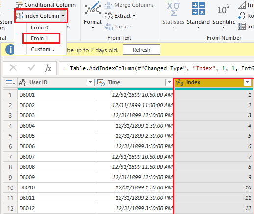 Solved: How To split alternative rows into different name - Microsoft ...