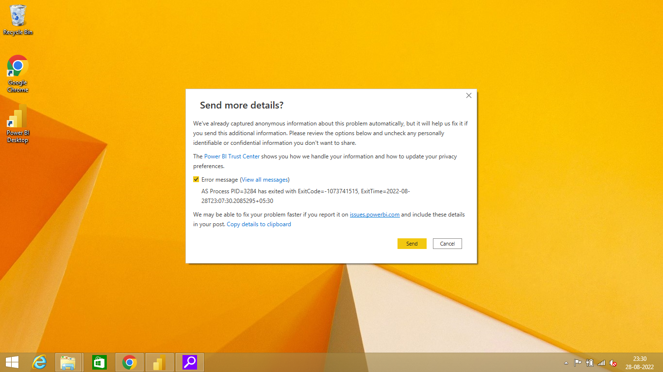 Unable to open POWER BI DESKTOP after Installation - Microsoft Fabric ...