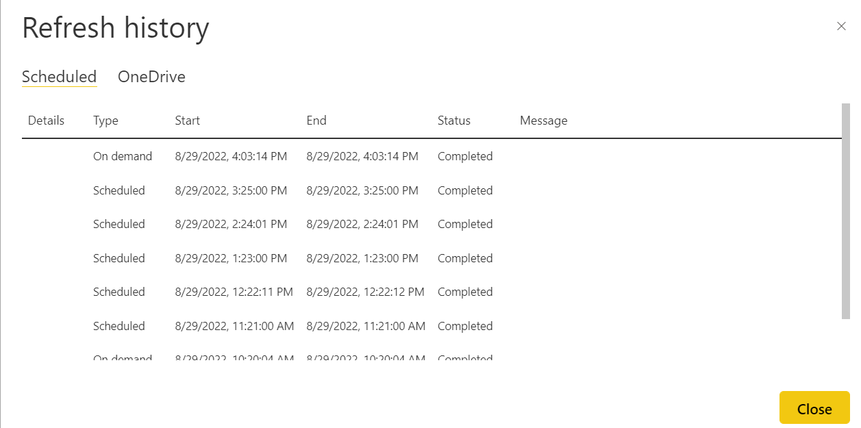 Solved: Failed to load data - Microsoft Fabric Community