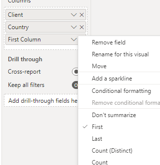 Solved: Avoiding duplicate values from table visual - Microsoft Fabric ...