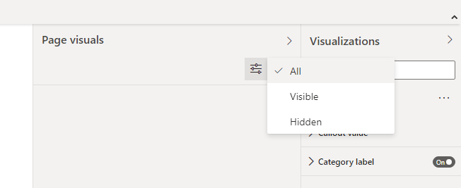 Visualization pane not available in Desktop Mobile... - Microsoft ...