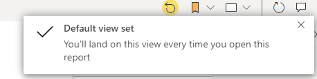 Solved: How to open a report to my desired default view. - Microsoft ...