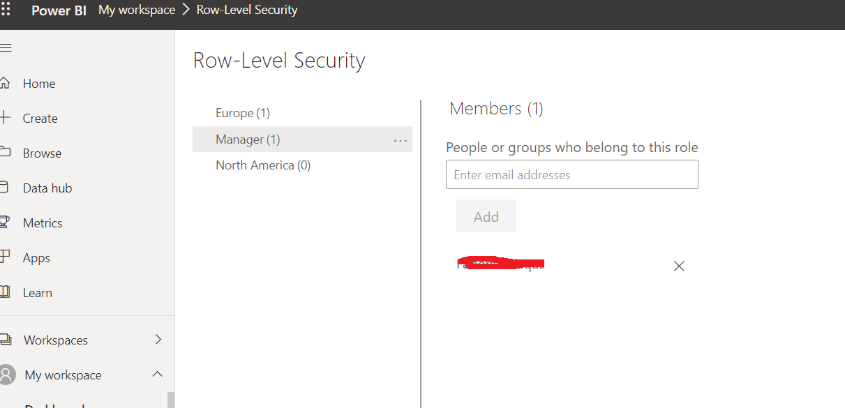 Row level security in dashboard - Microsoft Fabric Community