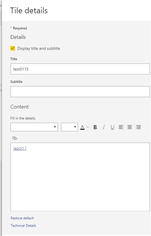 Solved: Custom link to report not working (no permission) - Microsoft ...