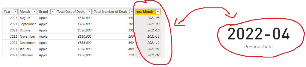 Solved: Filter measure by previous month - Microsoft Fabric Community