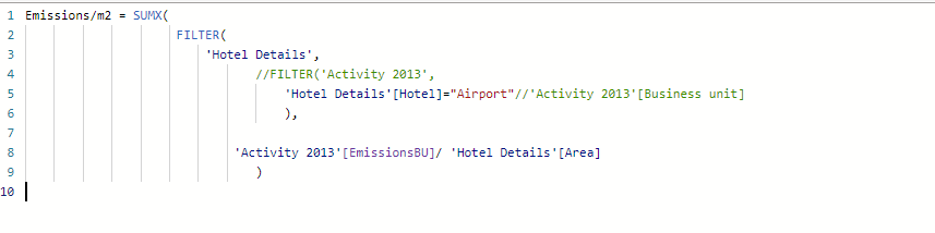Not hard code with filter formula in Dax - Microsoft Fabric Community