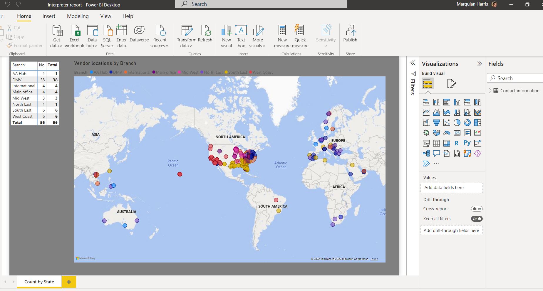 Filled map not populating - Microsoft Fabric Community