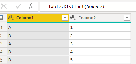 how to remove not fully duplicates power bi - Microsoft Fabric Community