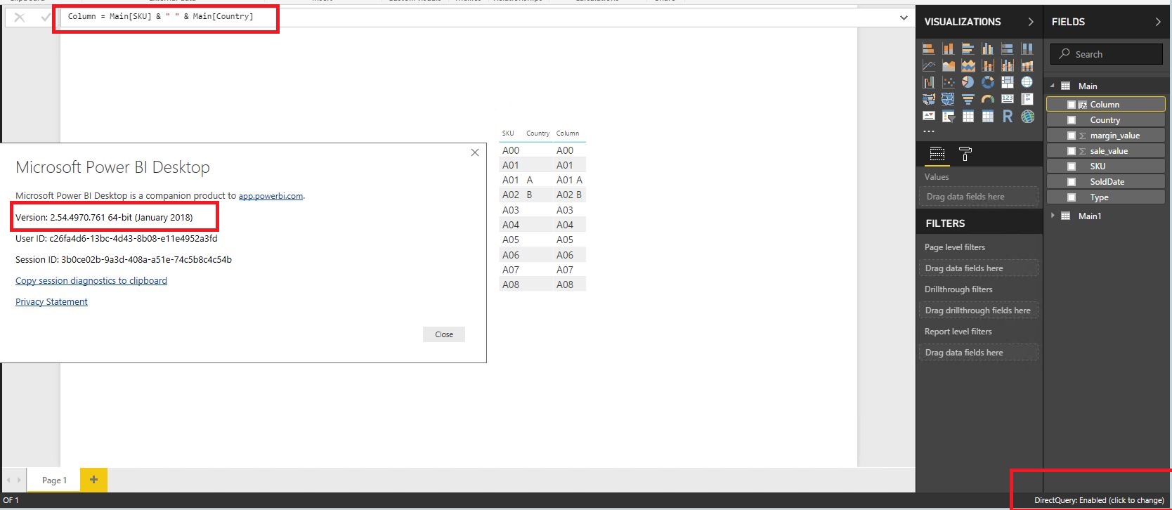 Solved: Merge 2 column in Direct Query - Microsoft Fabric Community
