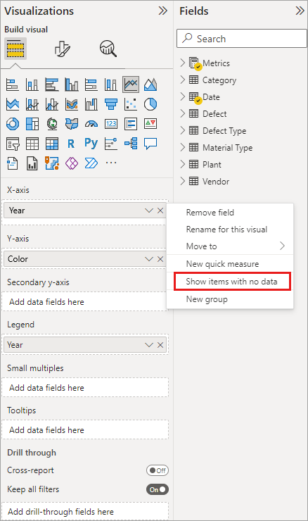 Why matrix doesn't show all rows data I put in the... - Microsoft ...