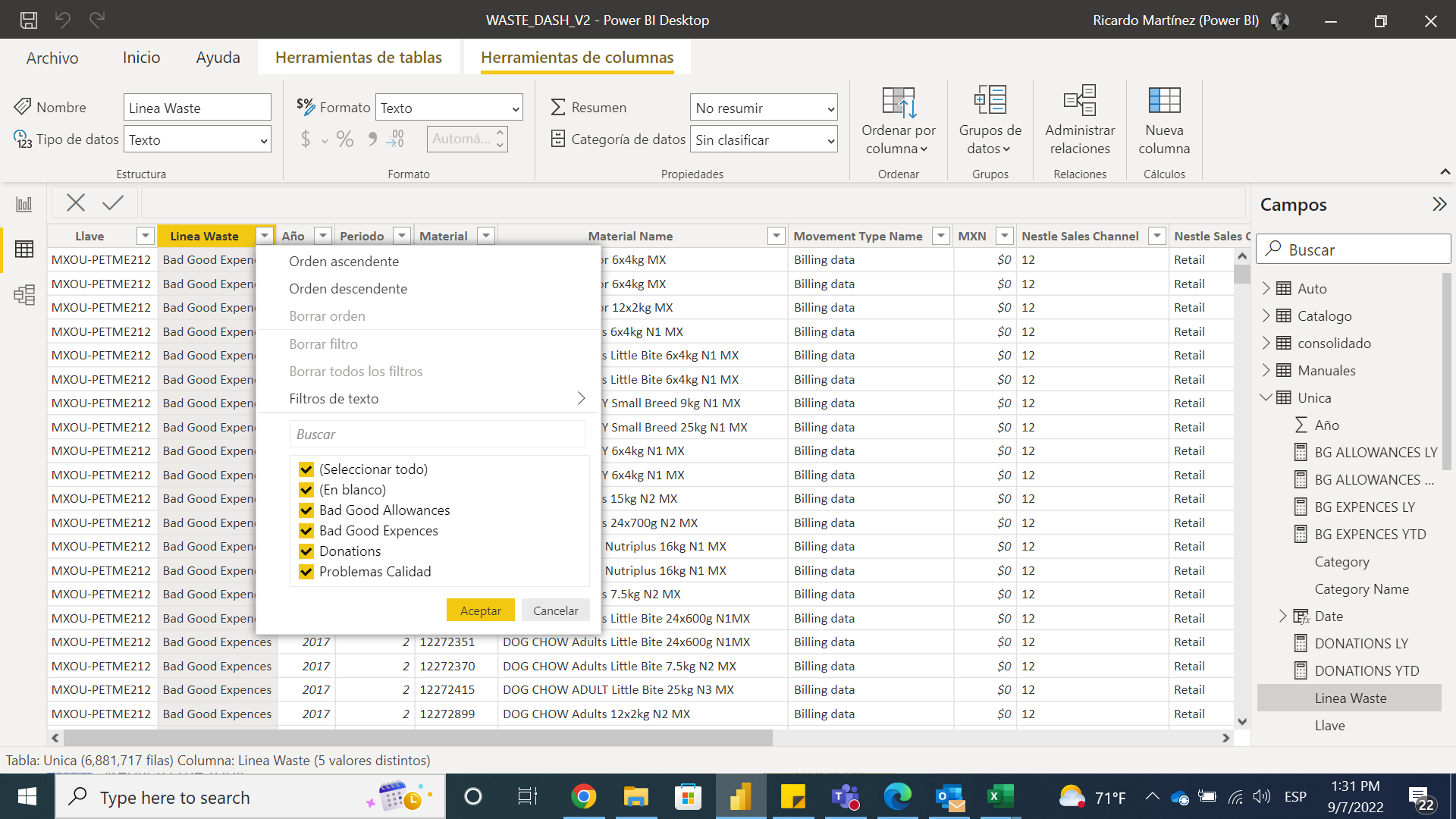 Solved: Custom Totals in Power BI Matrix - Microsoft Fabric Community