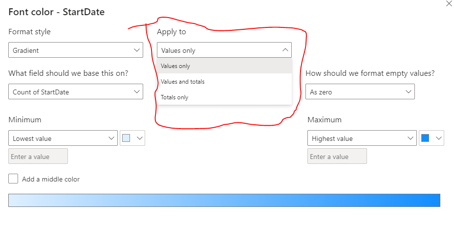 Solved: Formatting all levels in a matrix - Microsoft Fabric Community
