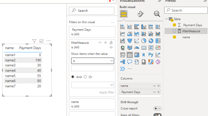 Solved: Hoe to use Between in regards to 2 values? - Microsoft Fabric ...