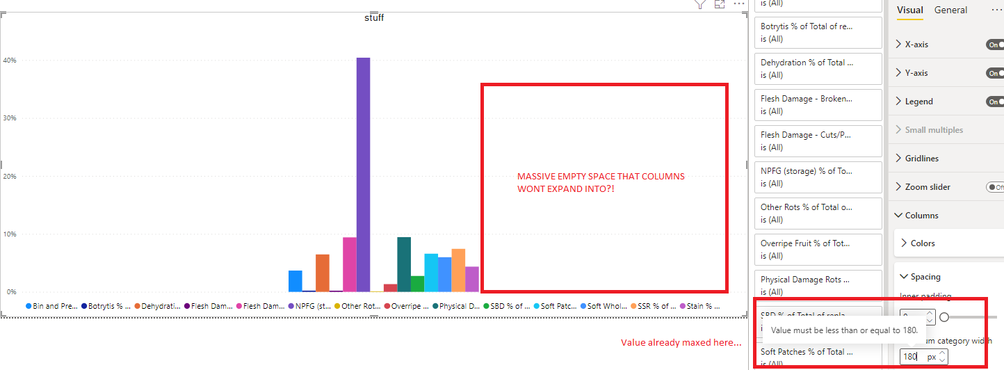 Clustered Column Chart - Column Width - Microsoft Fabric Community