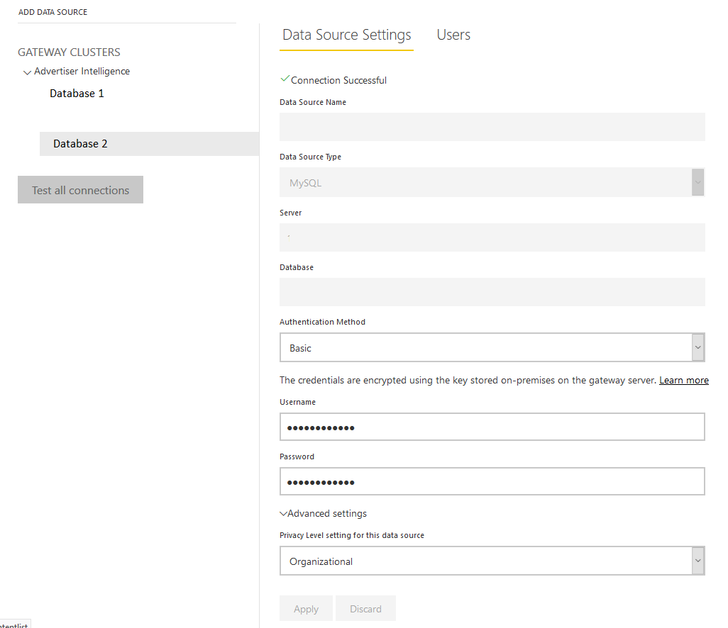 Gateway failing with mysql data sources - Microsoft Fabric Community