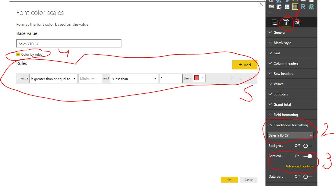 Solved: How to add color in my matrix? - Microsoft Fabric Community