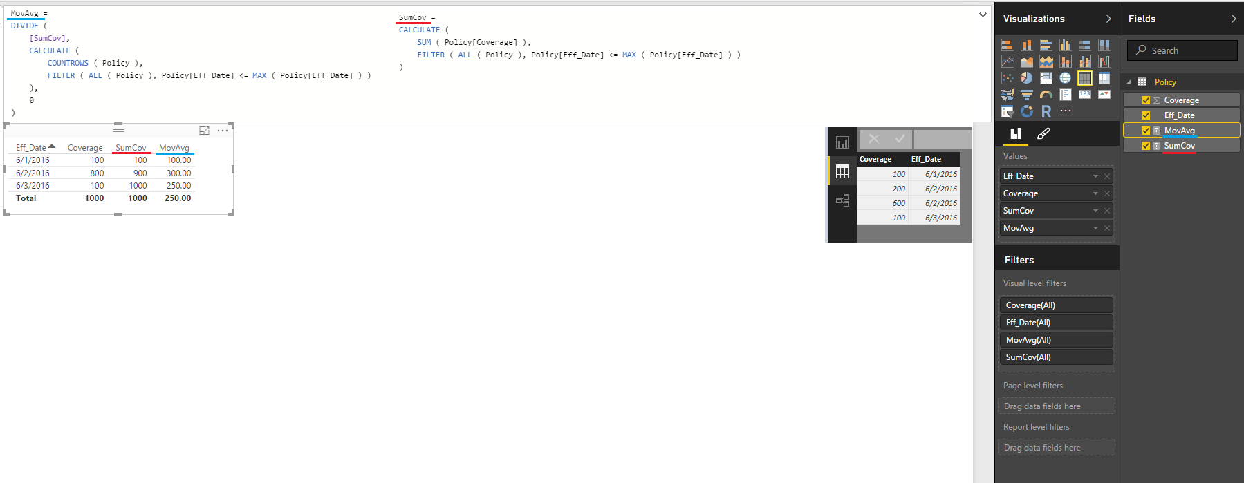 Moving Average Formula ERROR - Microsoft Fabric Community