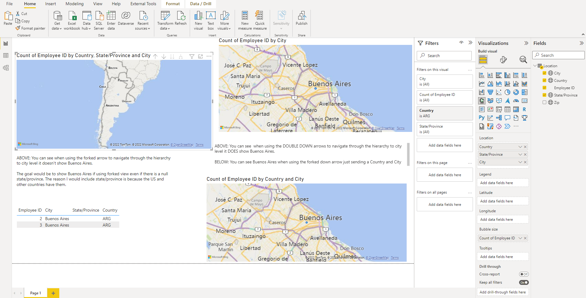 Bing Map Print Full Page