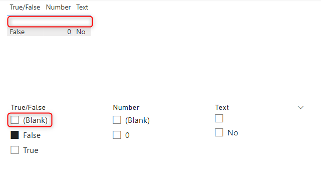 Filtering on flag fields - Microsoft Fabric Community