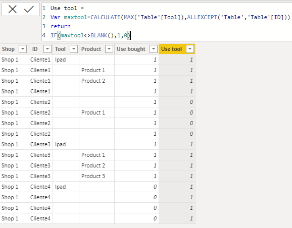 Solved: Count rows of different columns according to an ID - Microsoft ...
