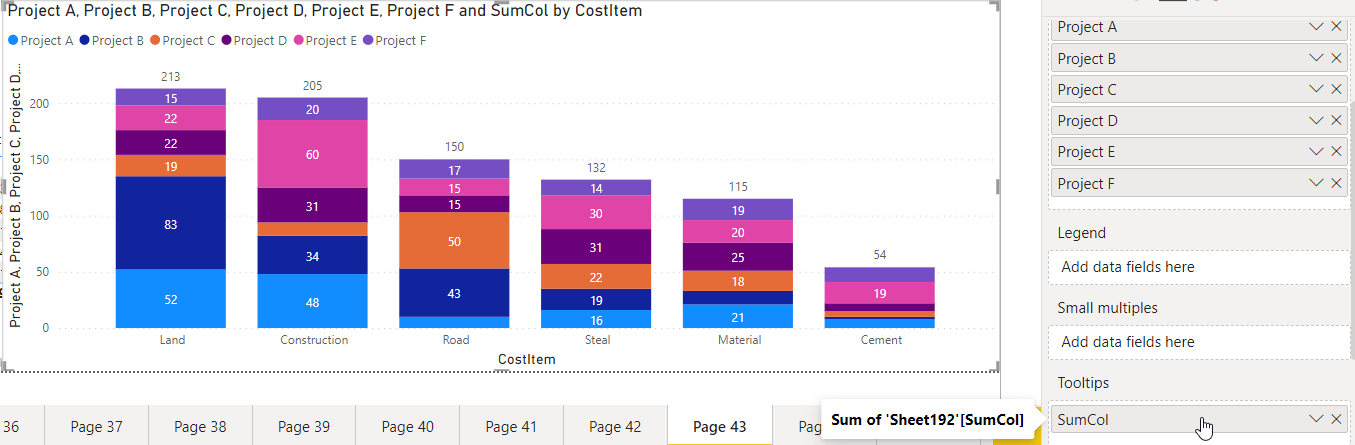 How do I sort a Stacked column graph by the total ... - Microsoft ...