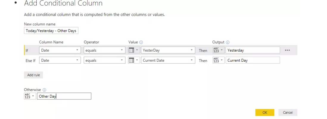Solved: If else then Otherwise in calculated column - Microsoft Fabric ...