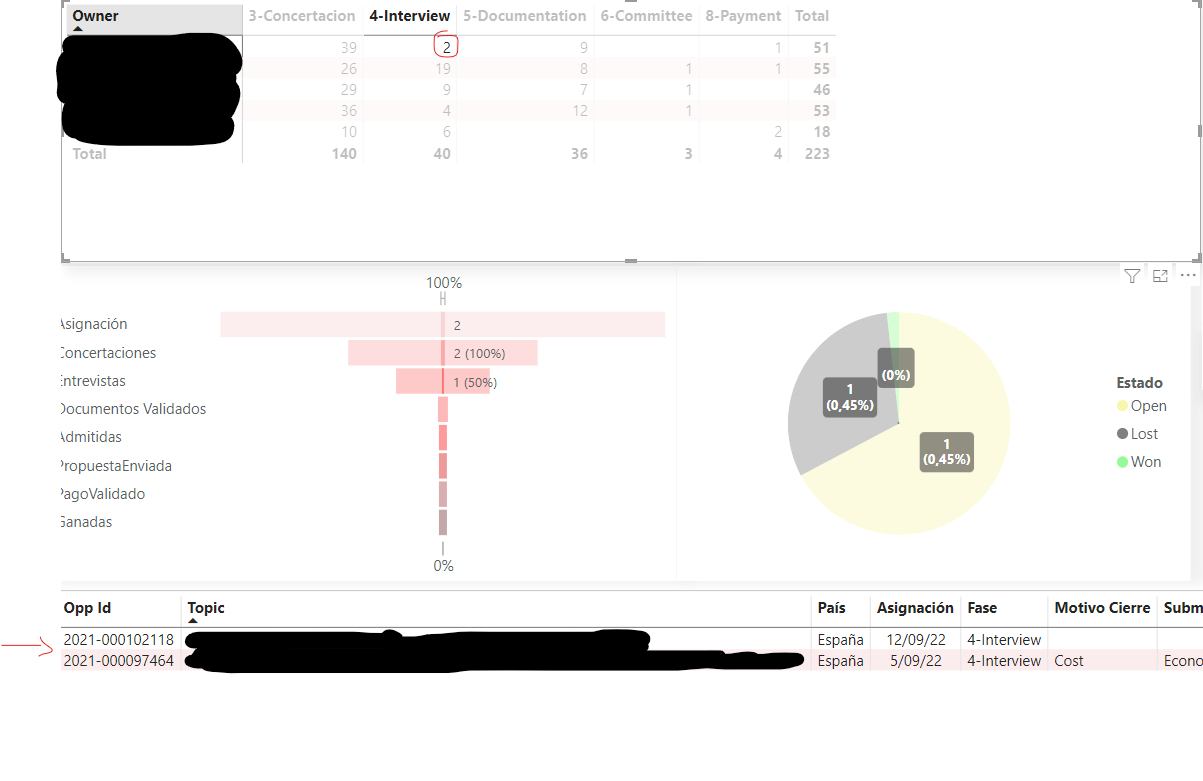Filter by a selected cell in a Matrix visualizatio... - Microsoft ...