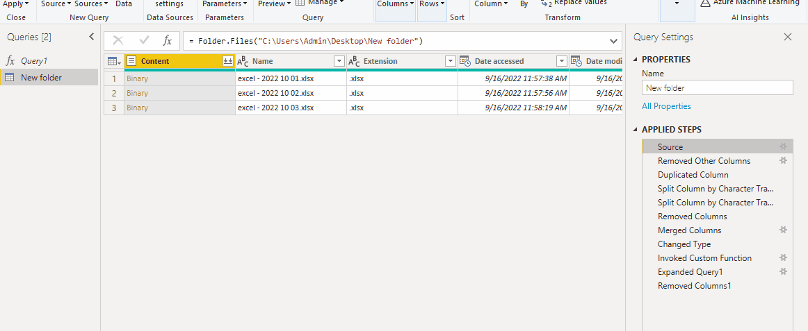 Solved: Using the file name as data in a column - Microsoft Fabric ...