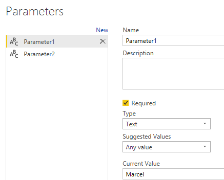 changing a parameter value in a query step - Microsoft Fabric Community