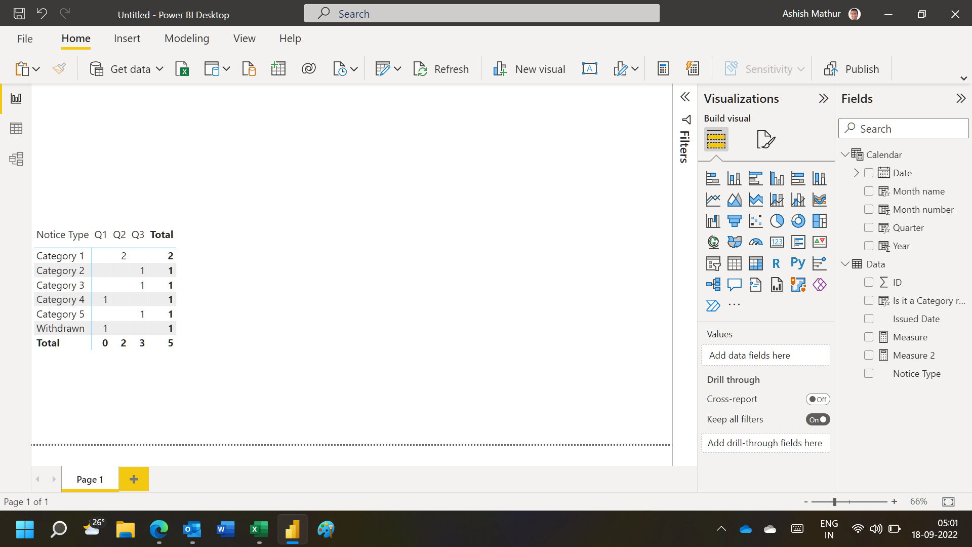 Solved: Matrix total calculations - Microsoft Fabric Community