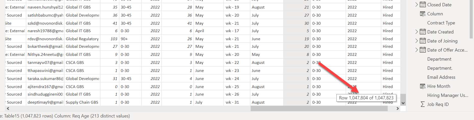 Help needed: Empty rows due to calculated columns - Microsoft Fabric ...