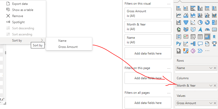 Solved: Descending sort financial year - matrix visual - Microsoft ...