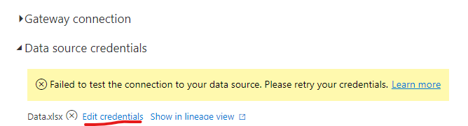unable to do online refresh to dataset from JIRA - Microsoft Fabric ...