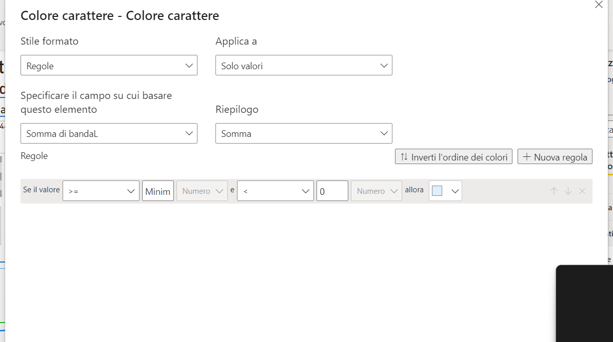 problem in conditional formatting in a table - Microsoft Fabric Community
