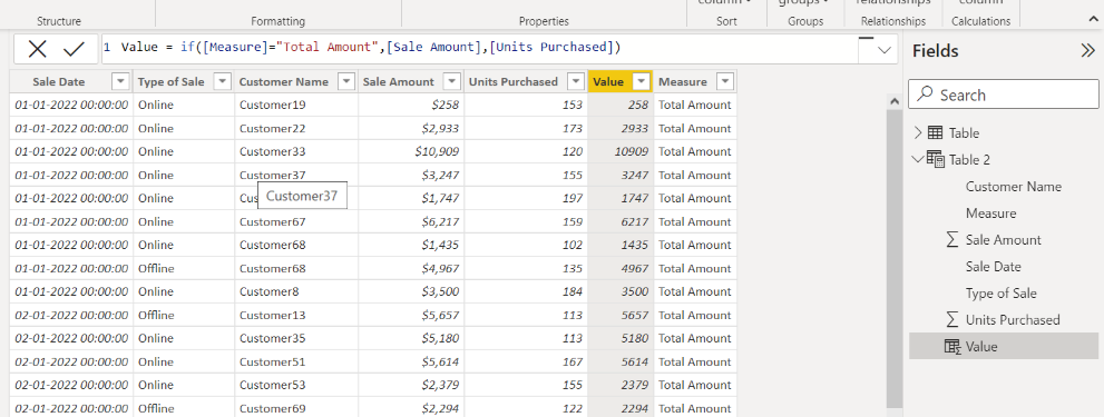 Double Header in Matrix - Microsoft Fabric Community