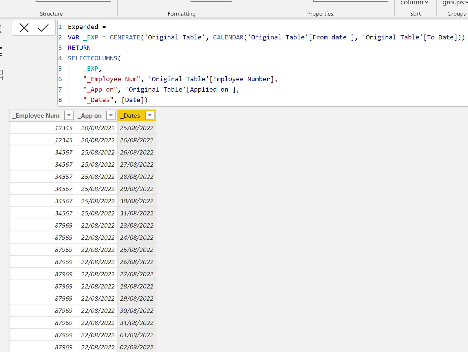 Solved: Dynamic Day calculation based on weekly - Microsoft Fabric ...