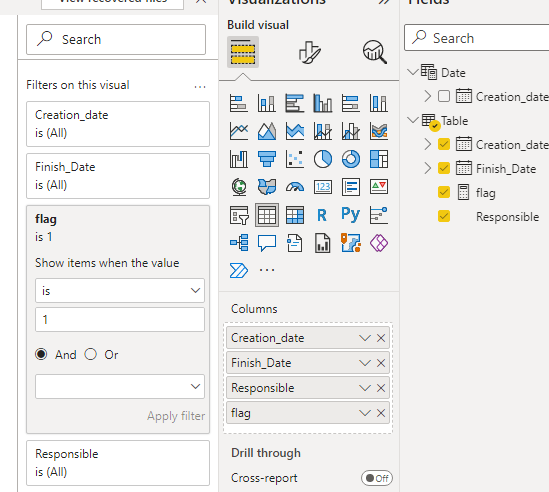 Solved: Slicer with 2 date fields - Microsoft Fabric Community