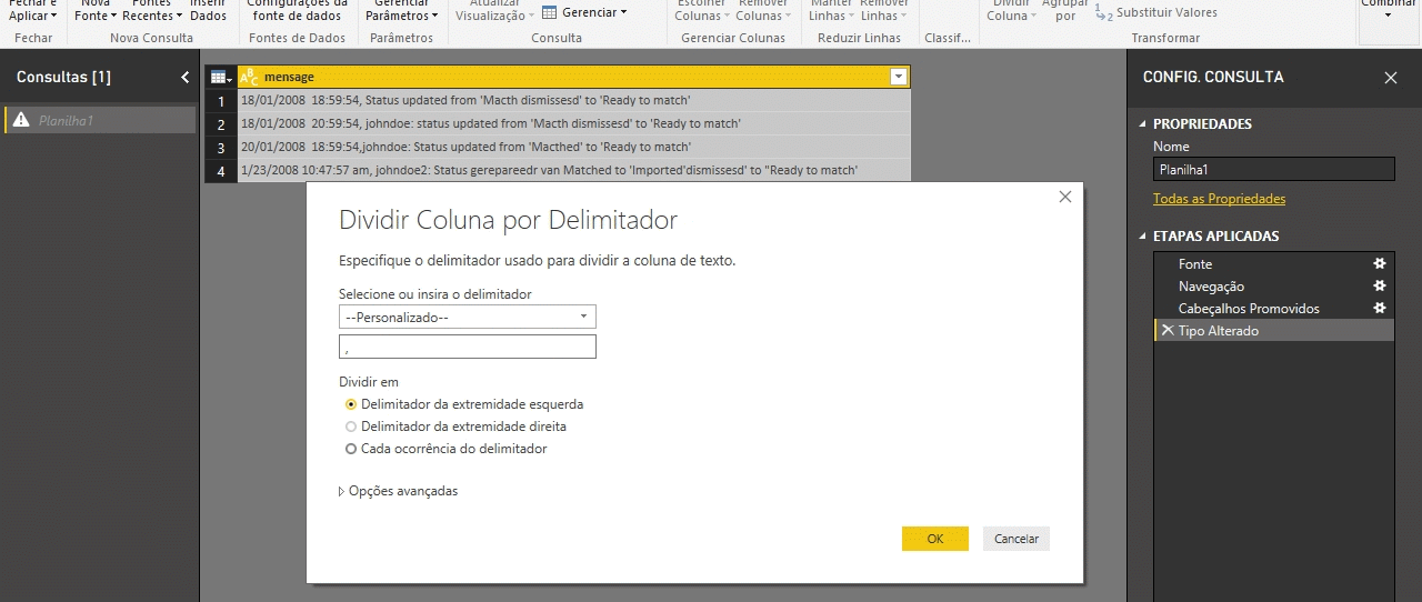 Solved: Split column for specific value - Microsoft Fabric Community