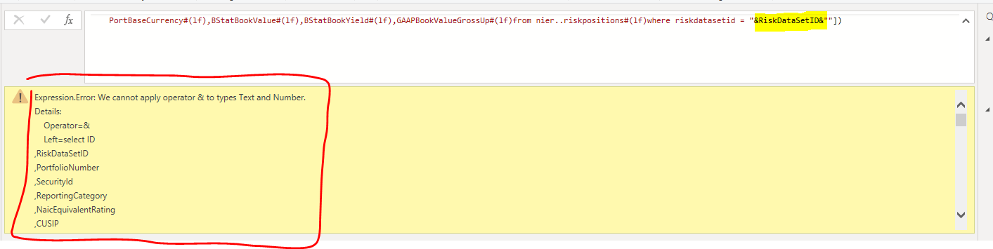 Pass through a list into a sql statement with para... - Microsoft ...