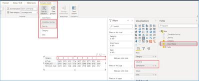 Hierarchy level change sort order in matrix table - Microsoft Fabric ...