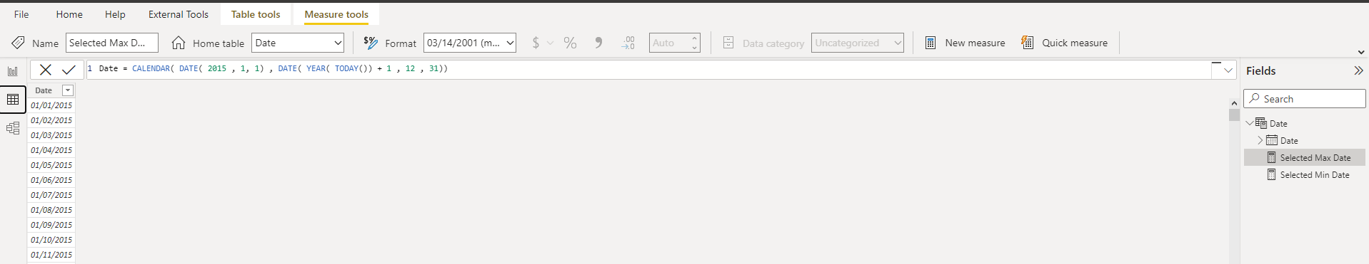 Create a Column Based on the Selected Date Range - Microsoft Fabric ...